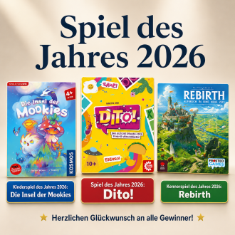 Die Gewinner des Spiel des Jahres 2026 stehen fest